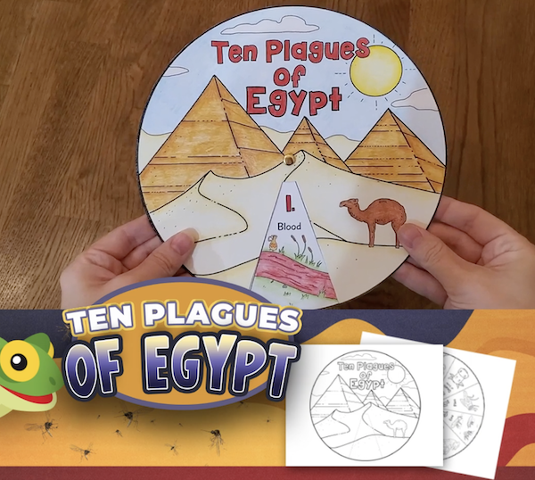 10 Plagues of Egypt Craft
